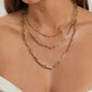 Paper Clip Gold Chain 14KT