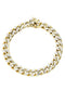 Hollow Mens Diamond Cut Miami Cuban Link