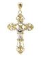 Big Gold Cross10K Yellow Gold Pendant. | 22 Grams