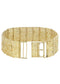 Mens Gold Nugget Bracelet 10K Gold