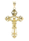 Big Gold Cross10K Yellow Gold Pendant. | 22 Grams