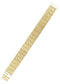 Mens Gold Nugget Bracelet 10K Gold