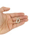 10k Yellow Gold Diamond Pendant Letter "D"