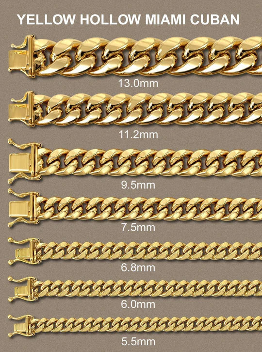 Gold Miami Cuban Link Bracelet
