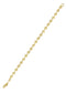 Mens Dog Tag Bracelet 10K Yellow Gold