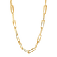 Paper Clip Chain - 10K Gold Chain