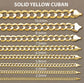 Cuban Link Hollow Chain - 14K Gold Chain