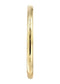 10K Gold Diamond Cut Hoop Earrings | Customizable Size