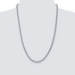 Gold Chain - 10K White Gold Hollow Franco Chain 10KT Gold
