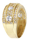 Pinky Ring | 10K Gold | CZ Stones | 7.5 Grams