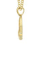 14K Yellow Gold Letter "Q" Baguette Diamond