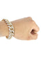 Mens Iced Out Diamond Miami Cuban Link Bracelet 10K Yellow Gold