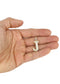 10k Yellow Gold Diamond Pendant Letter "J"