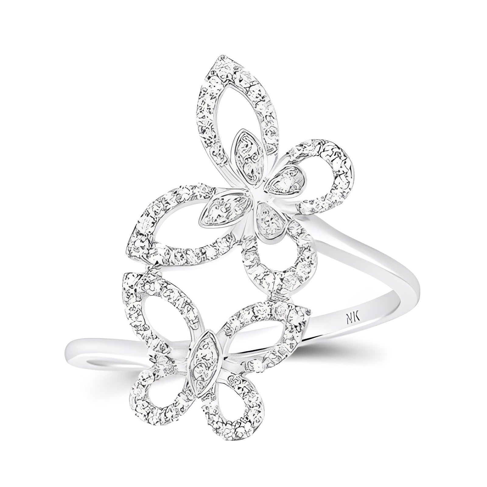 1/4CTW-DIA NK RING