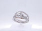 14K Two-Tone Gold Round Diamond Bridal Wedding Ring Set 1 CT-TW (CERTIFIED)