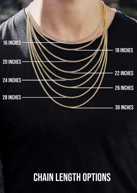 Silver Rose Gold Polish Chain