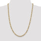 gold figaro diamond cut