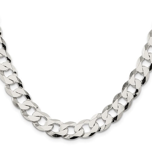 Silver Chain - 925 Sterling Silver Curb Link Chain