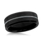 Tungsten Ring - Polished Black & Matte