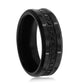 Tungsten Ring - Black CZ Eternity