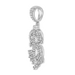Gold Diamond Dollar Sign Charm Pendant - 10KT Gold