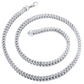 Gold Chain - 10K White Gold Hollow Franco Chain 10KT Gold