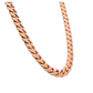 Miami Cuban Solid Link 6MM -13.5MM- 14k Rose Gold Chain