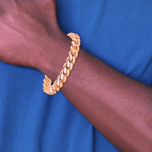 Gold Miami Cuban Link Bracelet