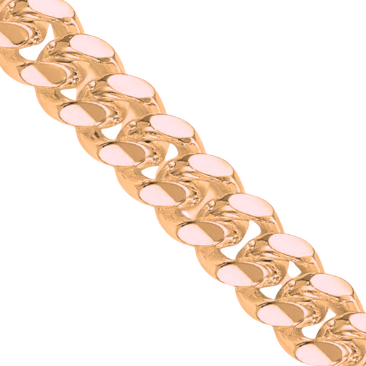 Silver Rose Gold Polish Chain