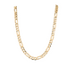 Gold Figaro Silver Chain