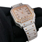 Moissanite Bust Down 20ct-tw Millionaire Watch
