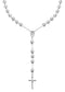 Rosary White Gold Chain 10K