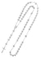 Rosary White Gold Chain 10K