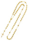 Rosary Yellow Gold Chain 10K