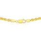 Silver Chain - Mens Rose Gold Chain / Rope Chain