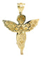 Angel & Cz 10K Yellow Gold Pendant