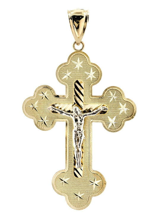 Gold Cross 10K Yellow Gold Pendant. | 5.9 Grams