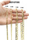 Gold Figaro Silver Chain