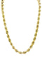 14K Yellow Gold Chain - Hollow Mens Rope Chain
