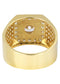 Pinky Ring | 10K Gold | CZ Stones | 11.1 Grams