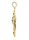 Big Gold Cross 10K Yellow Gold Pendant. | 5.9 Grams