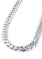 Mens White Gold Chain - Solid Miami Cuban Link 10K Gold