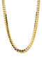 Mens Chain - Solid Miami Cuban Link 10K Gold