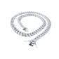 white gold miami cuban chain